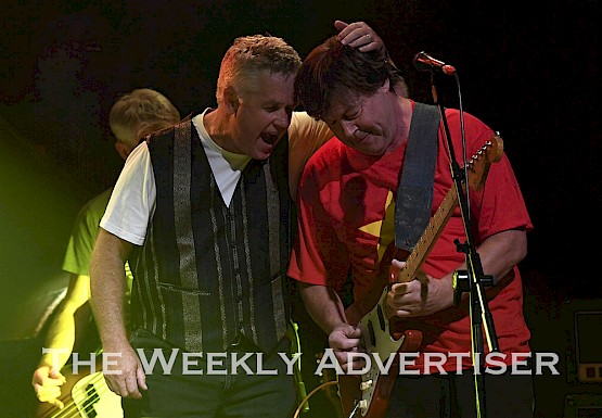 Rick Ballinger and Grant Bull, Second Thoughts, at 60 Years of Wimmera Rock.