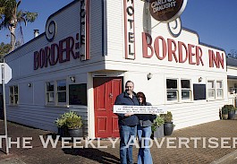 WELCOME: Border Inn Apsley owners Shane Burke and Catherine Warke. Picture: ABBY WALTER