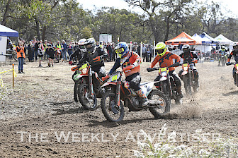 Edenhope will host rounds five and six of the Australian Off-Road Championship, AORC, the country’s top enduro motorcycling competition, this weekend.