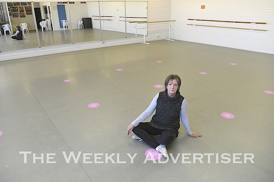 ROOM TO MOVE: Horsham School of Dance principal Karen Booker wants to re-open her studio. Under latest COVID-19 rules, dance studios must wait until November 23 to resume classes.  Picture: PAUL CARRACHER