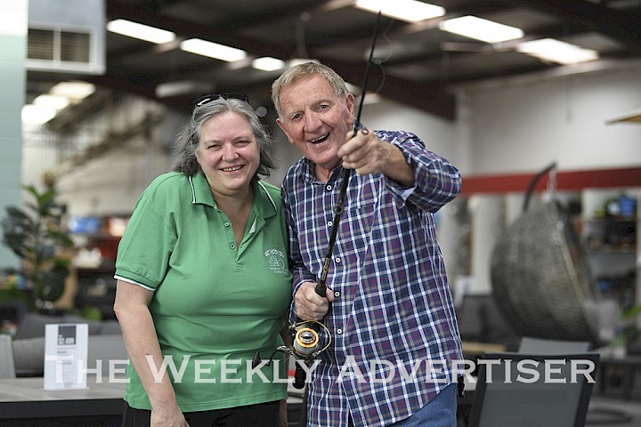 HOOKED ON CONTEST: Prue Beltz and Kevin Dellar are excited the 2021 The Weekly Advertiser Horsham Fishing Competition will go ahead. Mr Dellar said he had been involved in the popular contest, now in its 44th year, since ‘day one’. He said the Labour Day event offered people a great opportunity for a social day out. “We’ve been in sufferance because of coronavirus and I think people are looking for something like this,” he said. Mr Dellar said organisers were finalising new regulations to ensure a COVID-safe event. “Anglers are given a 2.5-metre section of river anyway, so we’re already compliant in that aspect. But we will certainly be doing everything we need to do,” he said. Picture: PAUL CARRACHER