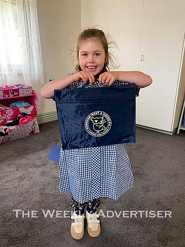 Imogen Parish is going to Horsham West.  She’s most excited about meeting new friends and learning to read.